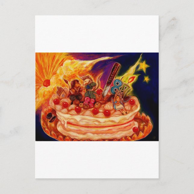 ライオンと一角獣 POSTCARD (Front)