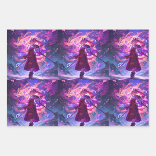 ラッピングペーパーシートセット"MUTEKI"  WRAPPING PAPER SHEET