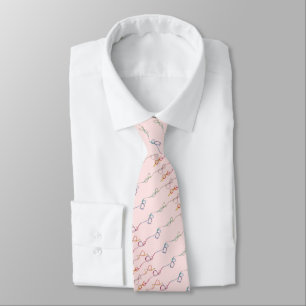 リボン猫(cat with ribbon/gato com fita) tie