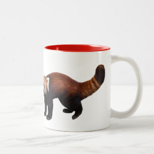 レッサーパンダのマグカップ Two-Tone COFFEE MUG