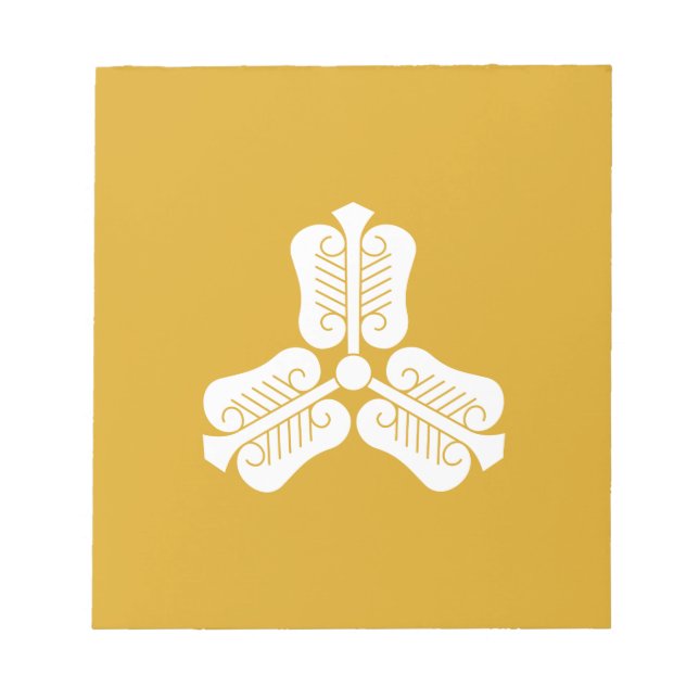 三つ唐団扇 NOTEPAD (Front)