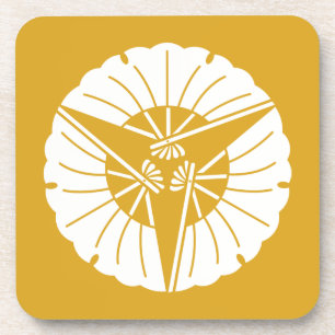 三つ扇銀杏 COASTER