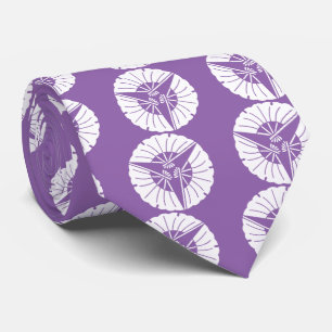 三つ扇銀杏 TIE