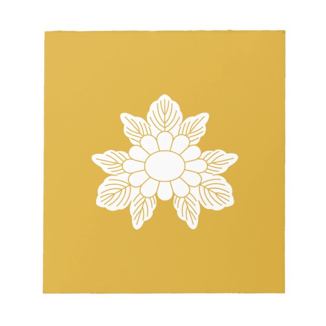 三つ葉野菊 NOTEPAD (Front)