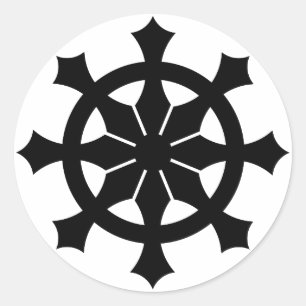 三宅輪宝_弾薬箱 CLASSIC ROUND STICKER