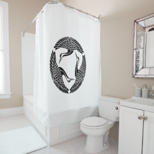 三羽鶴 SHOWER CURTAIN