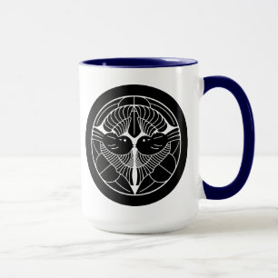 上杉謙信　家紋, Uesugi Kenshin KAMON, Japanese Family Cre Mug
