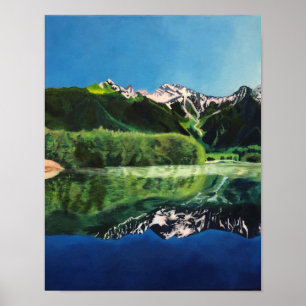 上高地 Kamikochi Poster