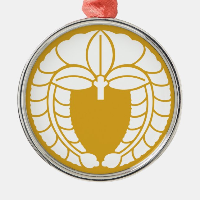 下り藤 METAL ORNAMENT (Front)