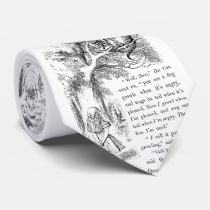 不思議の国のアリス、アリスとチェシャ猫 TIE