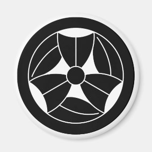 丸に三つ折れ笹 MAGNET