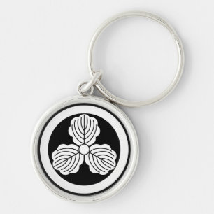 丸に三つ柏 KEY RING