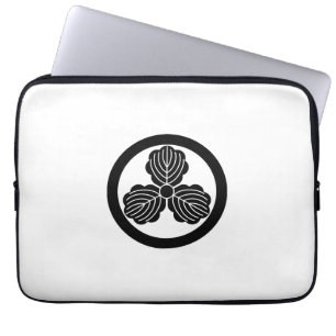 丸に三つ柏 LAPTOP SLEEVE