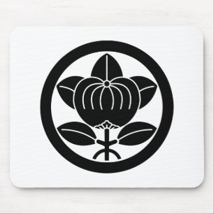 丸に三本足橘 MOUSE PAD