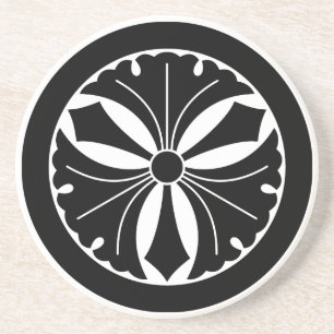丸に剣三つ銀杏 COASTER