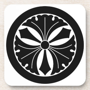 丸に剣三つ銀杏 COASTER