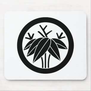 丸に根笹 MOUSE PAD