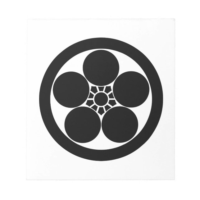 丸に梅鉢 NOTEPAD (Front)