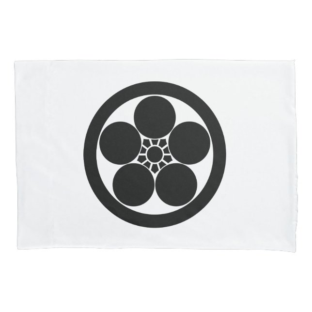 丸に梅鉢 PILLOWCASE (Front)