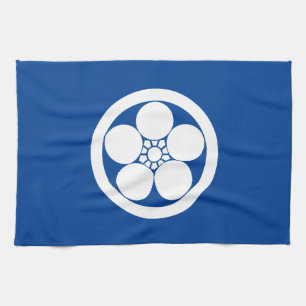 丸に梅鉢 TEA TOWEL