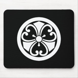 丸に蔓剣酢漿草 MOUSE PAD