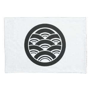 丸に青海波 PILLOWCASE