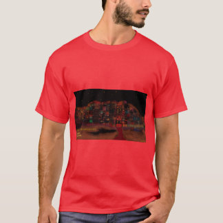 九龍寨城 (The Kowloon Walled City) at night- T-Shirt