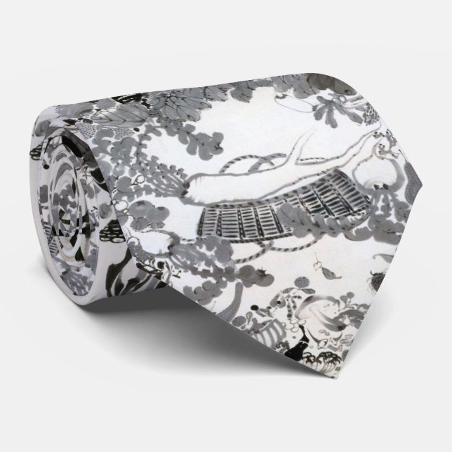 伊藤若冲、野菜涅槃図 TIE (Rolled)