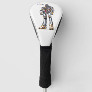 作品番号00005 「鋭角機」 GOLF HEAD COVER