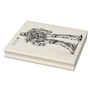作品番号00005 「鋭角機」 RUBBER STAMP