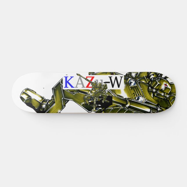 作品番号00013　「四脚歩行砲機兵」パターン1 SKATEBOARD (Horz)