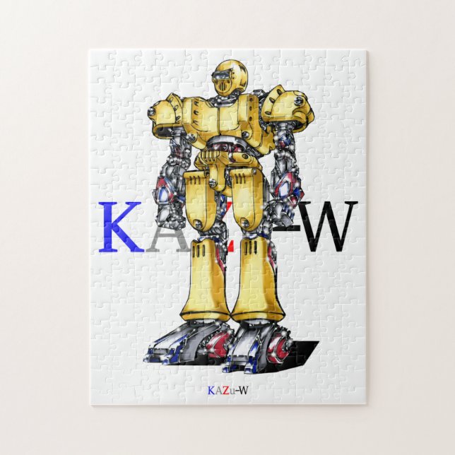 作品番号00015　「特殊用途機」パターン1 JIGSAW PUZZLE (Vertical)