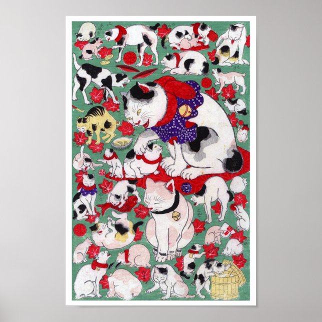 作者不詳 Cats, Author unknown Poster (Front)