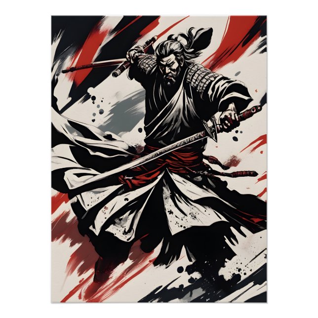 侍 samurai warrior  poster (Front)