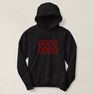 八八八八八八八八 88888888 Lucky Numbers Hoodie