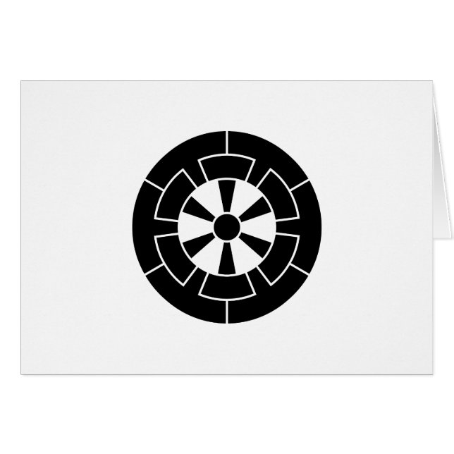 六本源氏車 (Front Horizontal)