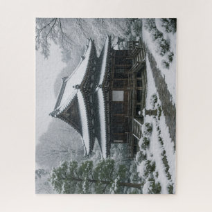 冬彩る京都の古寺 / Ancient Temples of Kyoto in winter Jigsaw Puzzle
