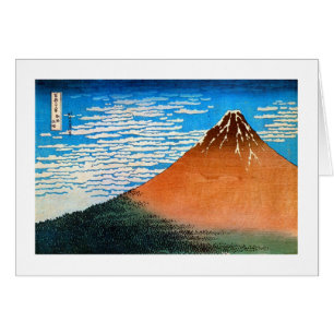 凱風快晴（赤富士）, 北斎 Red Mount Fuji, Hokusai, Ukiyo-e