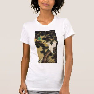動植綵絵(12)老松鸚鵡図, 伊藤若冲 T-Shirt