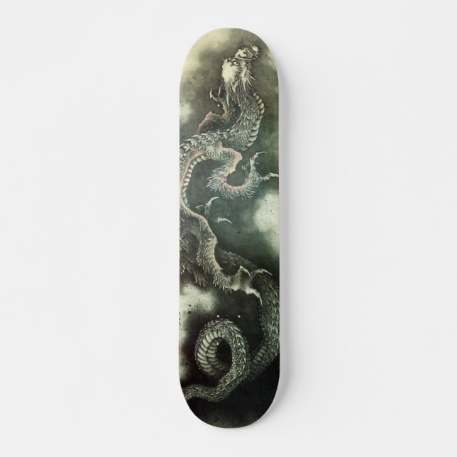 北斎の龍, 北斎 Hokusai Dragon, Hokusai, Art Skateboard (Front)