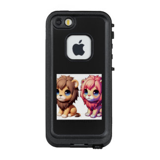 双子ライオン LifeProof FRÄ’ iPhone SE/5/5s CASE