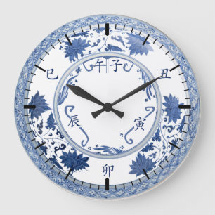 地支钟上午Traditional Chinese Di Zhi Clock (Morning)