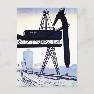 「城東区・砂町風景」小泉癸巳男  （1934） POSTCARD