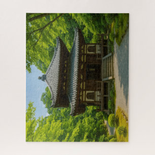 夏彩る京都の古寺/Ancient Temples of Kyoto in summer Jigsaw Puzzle