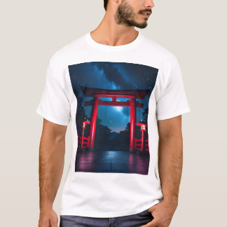 「天の川の鳥居(Torii of the Milky Way)」 T-Shirt