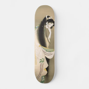 女の幽霊, 上村松園 Lady Ghost, Uemura Shōen, Japan Art Skateboard