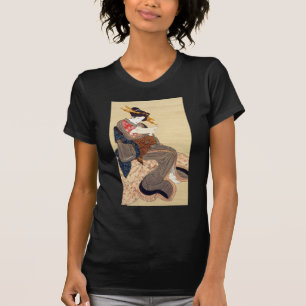女, 国貞 Woman, Kunisada, Ukiyo-e T-Shirt