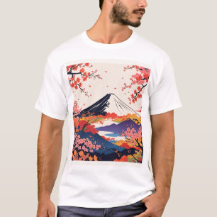 富士四季図(Fuji Shiki Zu) T-Shirt