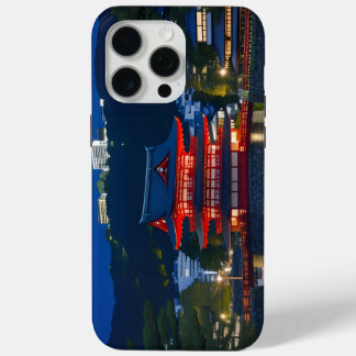 富士山と紅葉（ Mount Fuji and autumn leaves） iPhone 15 Pro Max Case