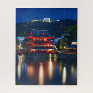 富士山と紅葉（ Mount Fuji and autumn leaves） Jigsaw Puzzle